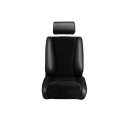 LeMans B80 Kunstleder / Sitzfläche Cord schwarz (2 Stück)