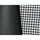 LeMans B81/5 Leather black / Houndstooth (2 Pieces)
