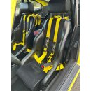 Rally ST B70 Kunstleder / Cord schwarz (2 Stück)
