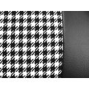 Rally ST B75 Leatherette black / Houndstooth (2 Pieces)
