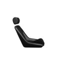 Silverstone B20 Kunstleder / Sitzfläche Cord schwarz (2 Stück)