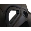 Monza B984 Leatherette / Corduroy black (2 Pieces)