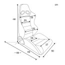 Monza B984 Leatherette / Corduroy black (2 Pieces)