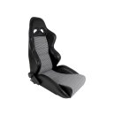 Monza B895 Kunstleder schwarz / Pepita (2 Stück)