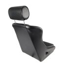Sport Stradale B52 Kunstleder schwarz / Sitzfläche genoppt