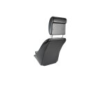 Modell 14 B95 Kunstleder schwarz / Sitzfläche Pepita (2 Stück)