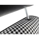 Modell 14 B95 Kunstleder schwarz / Sitzfläche Pepita (2 Stück)